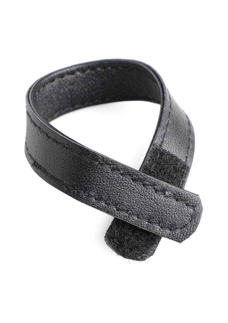 Strict Leather Cock Gear Leather And Velcro Adjustable Cock Ring