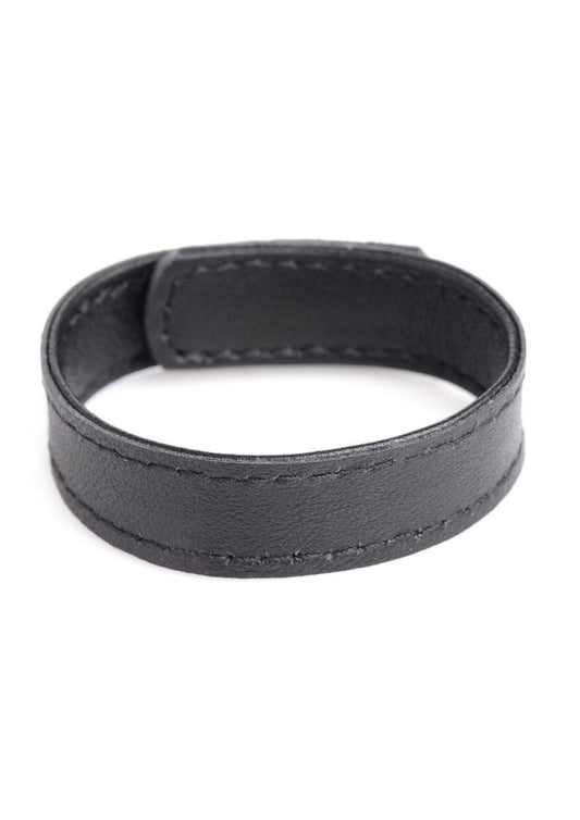 Strict Leather Cock Gear Leather And Velcro Adjustable Cock Ring