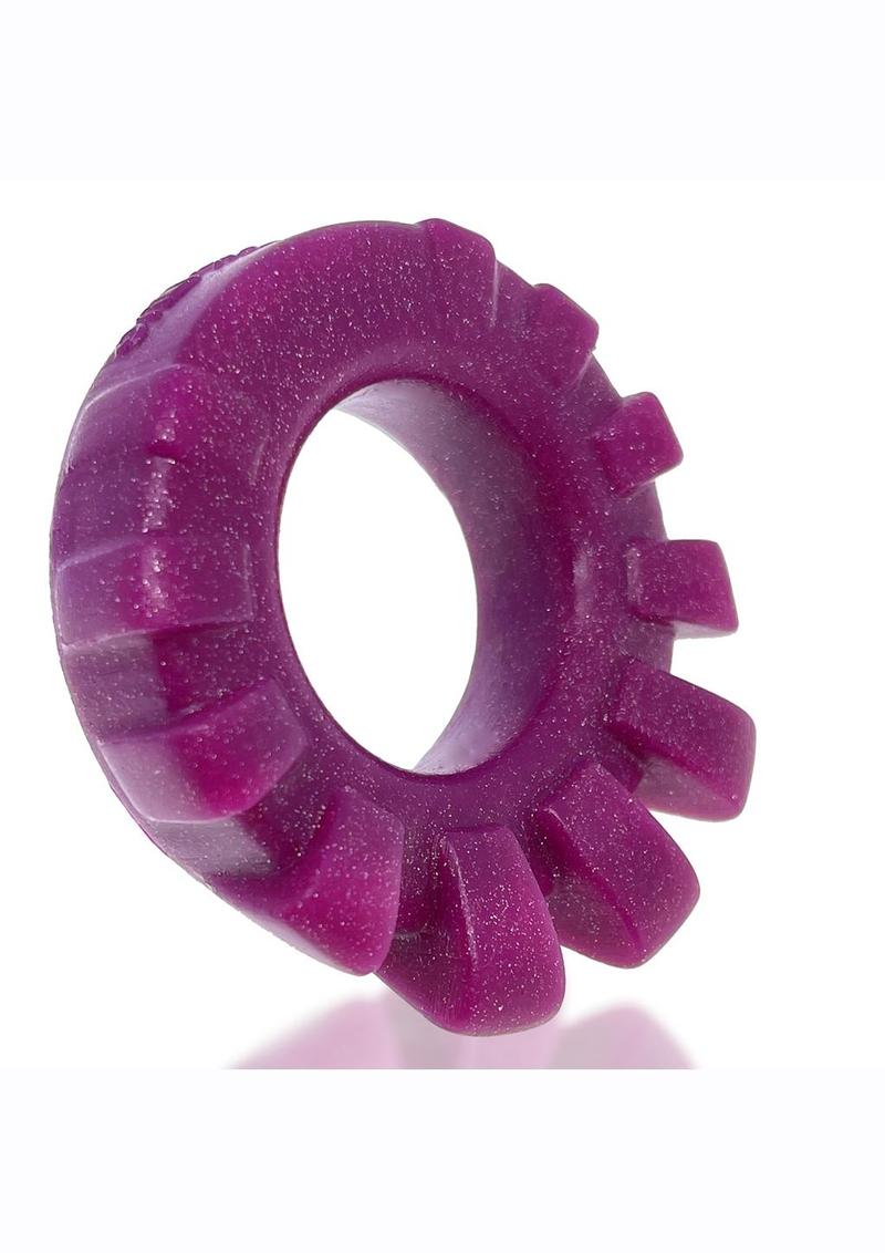 Oxballs Cock Lugged Platinum Silicone Cock Ring