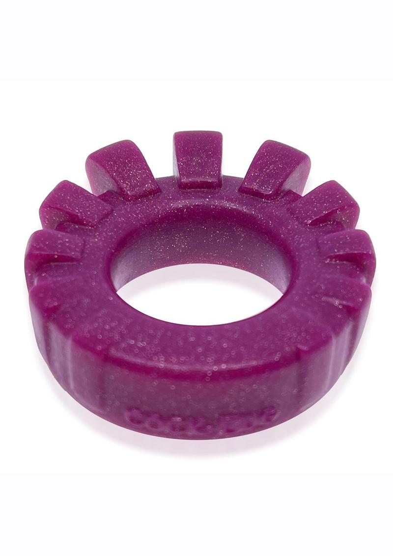 Oxballs Cock Lugged Platinum Silicone Cock Ring