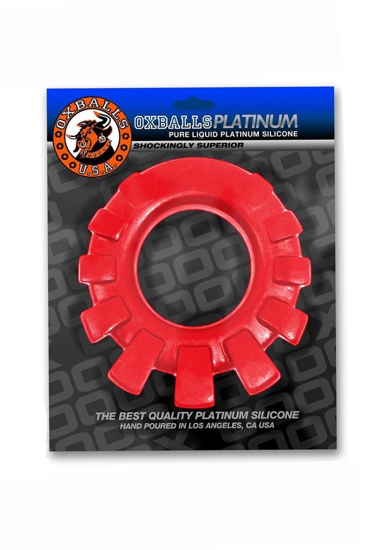 Oxballs Platinum Cock Lug Silicone Lugged Cock Ring