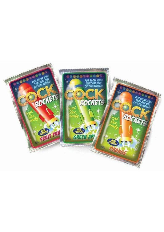 Cock Rockets Oral Sex Candy Assorted Flavors