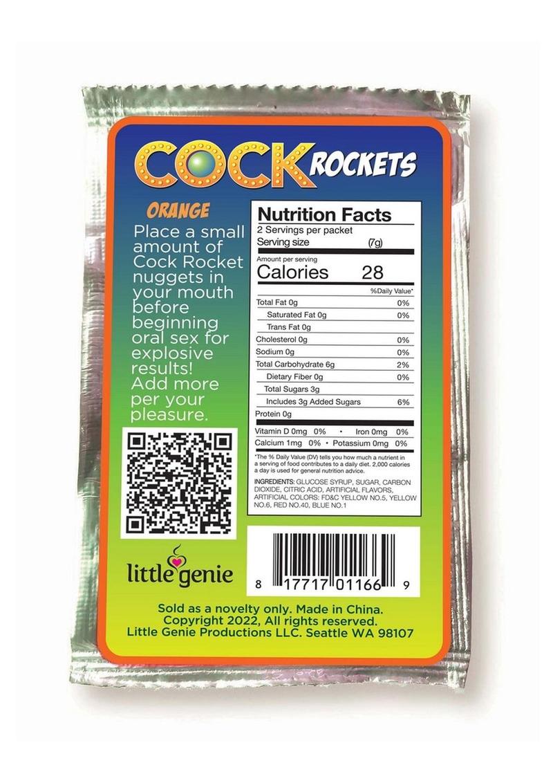 Candyprints Cock Rockets Oral Sex Orange Candy