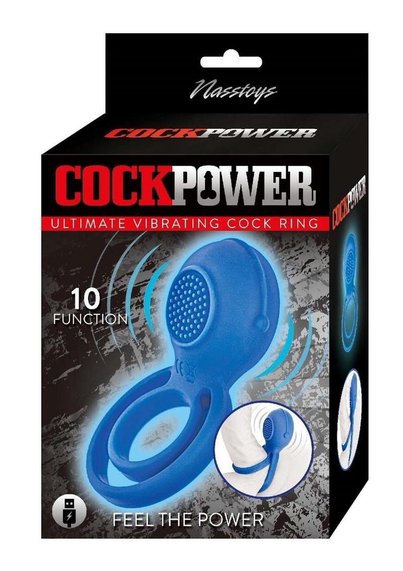 Nasstoys Cock Power Ultimate Vibrating Rechargeable Silicone Cock Ring