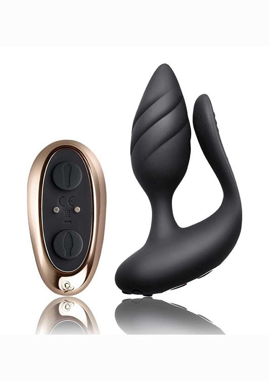 Cocktail Rechargeable Couples Vibrator with Remote Control Vibrators