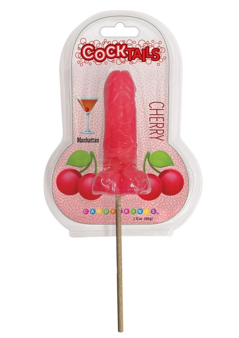 Cocktails Cherry 3D Lollipop by CandyPrints