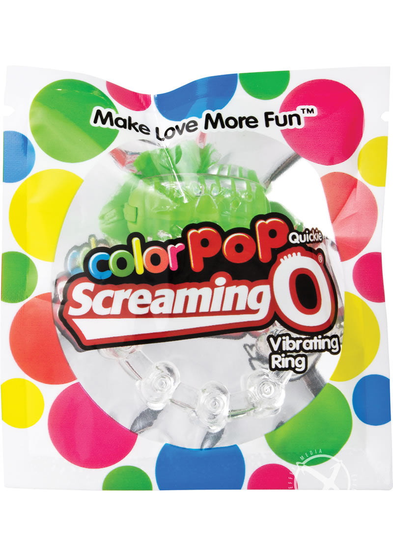 Screaming O Color Pop Quickie Vibrating Ring