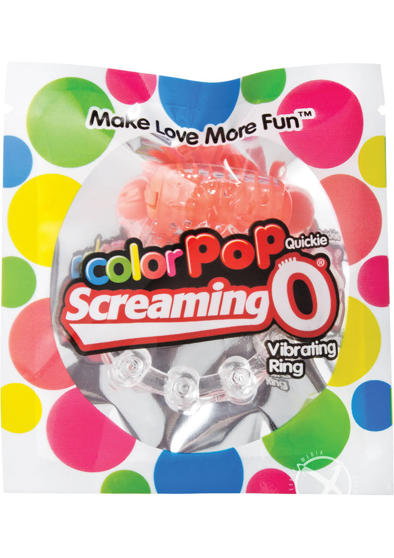 Screaming O Color Pop Quickie Vibrating Ring