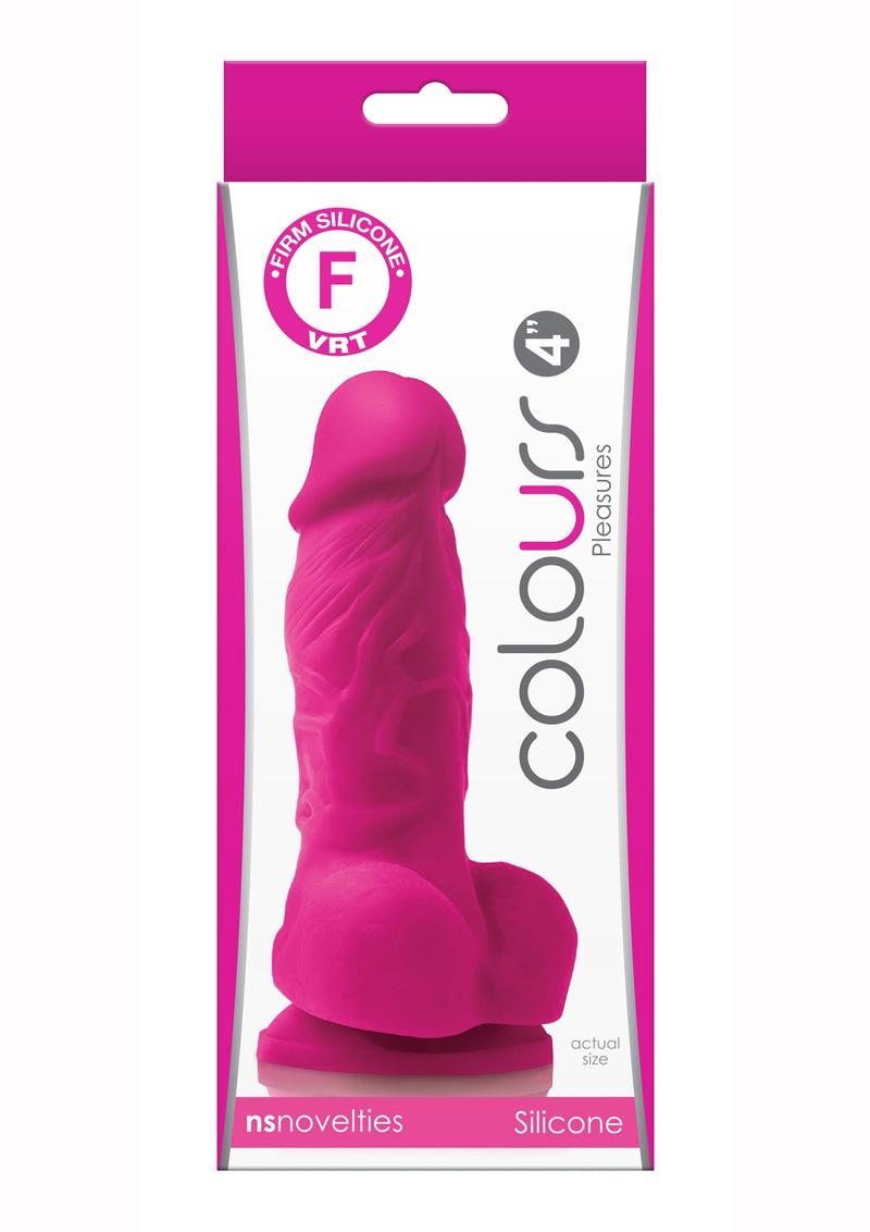 Colours Pleasures Realistic Textured Silicone Dildo