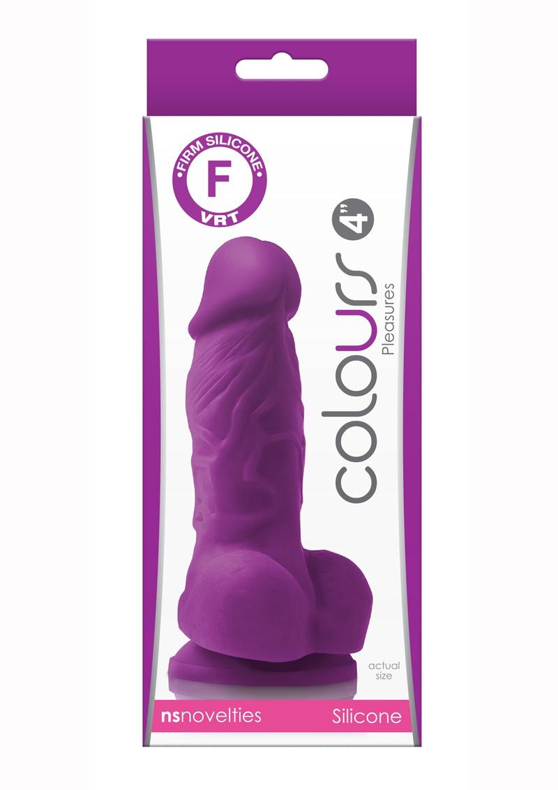 Colours Pleasures Realistic Textured Silicone Dildo