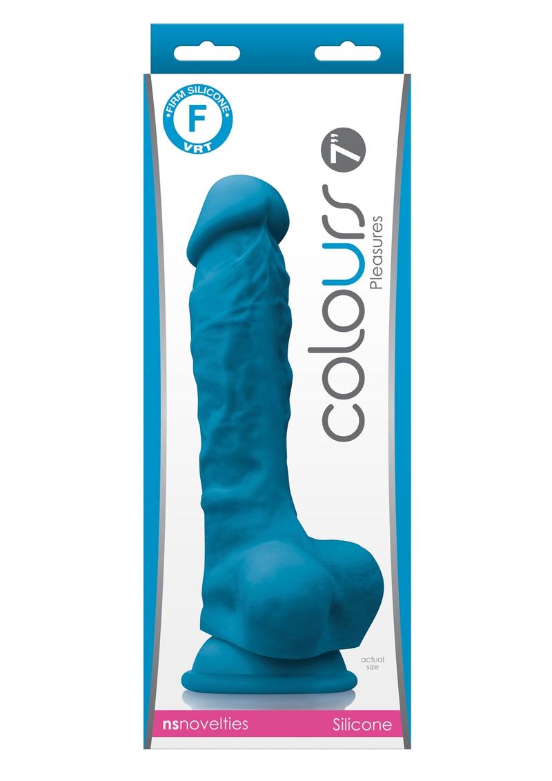 Colours Pleasures Realistic Textured Silicone Dildo