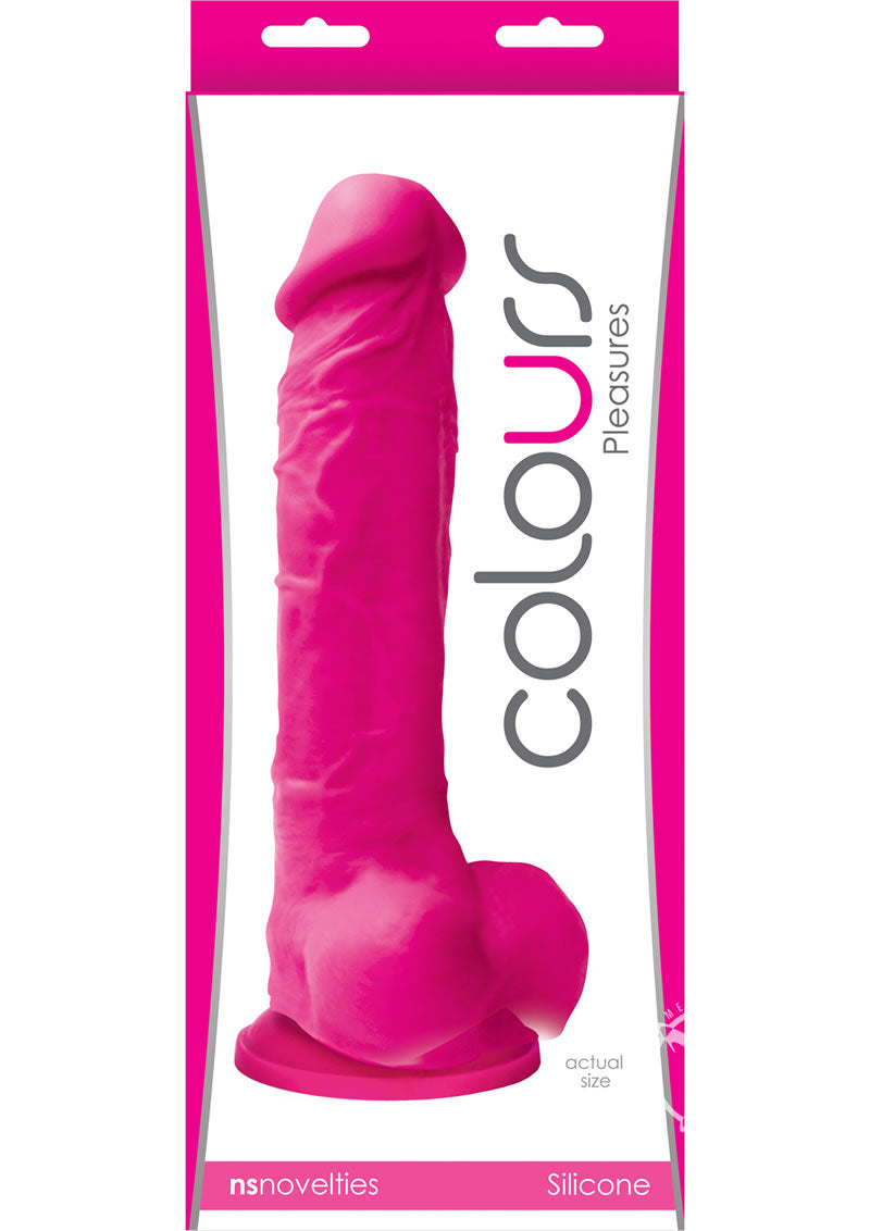 Colours Pleasures Silicone Dildo