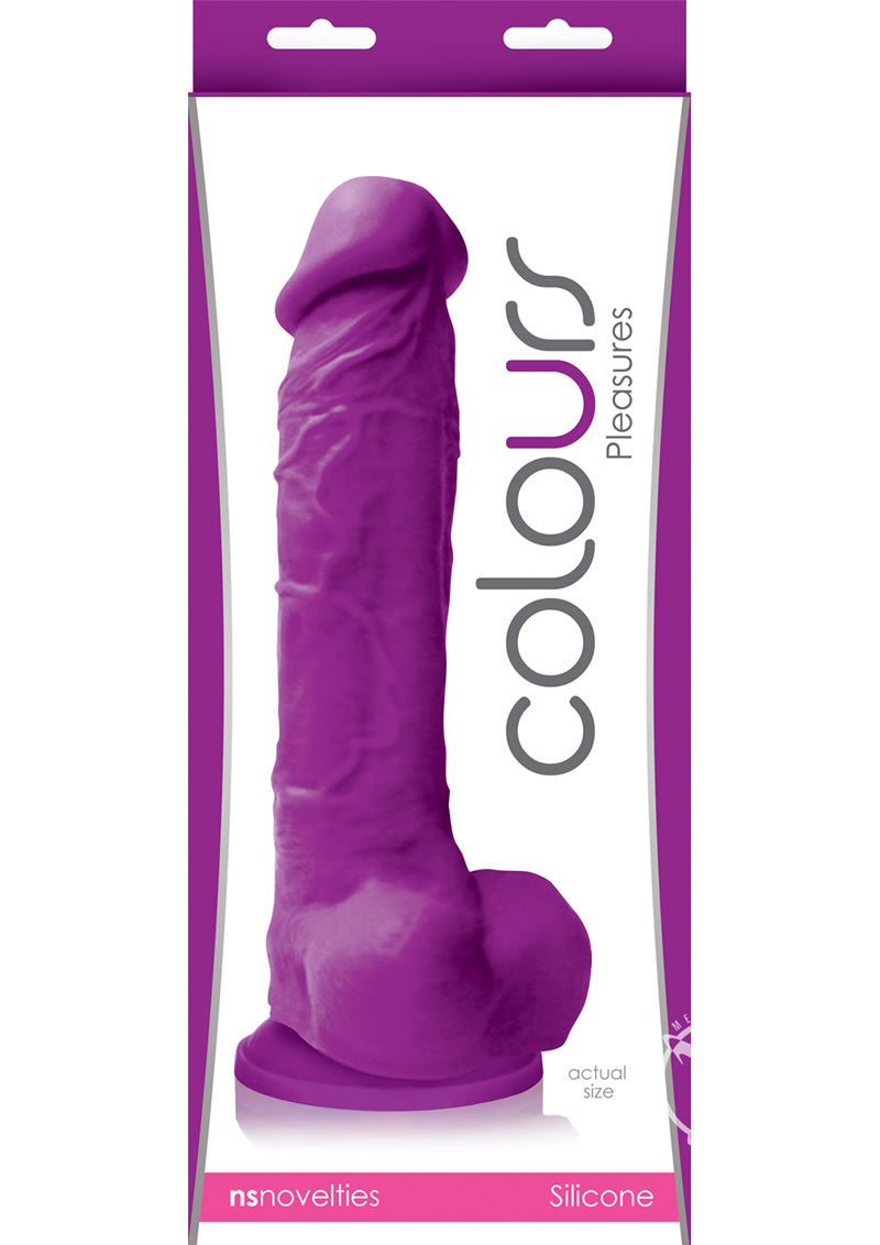 Colours Pleasures Silicone Dildo