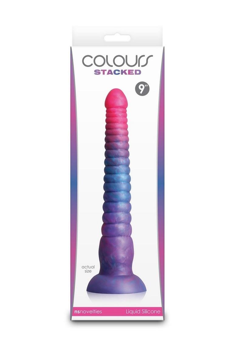 Colours Stacked Waterproof And Premium Silicone Dildo