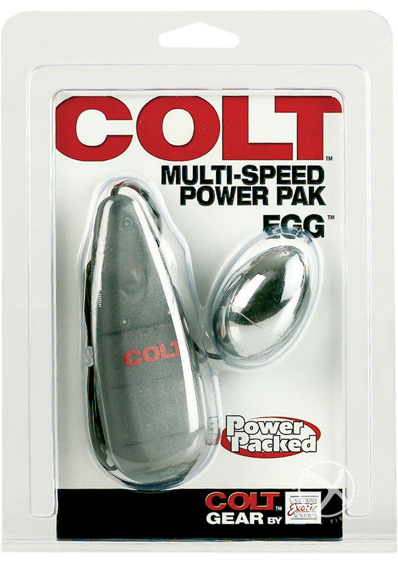 Colt Multi-Speed Power Pak Remote Control Egg Vibrators