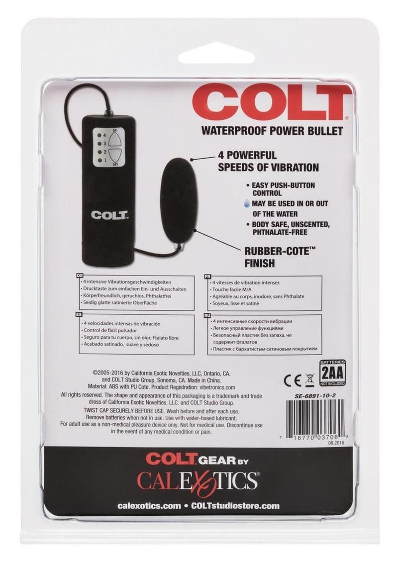 Colt Waterproof Power Bullet With Wired Remote Control