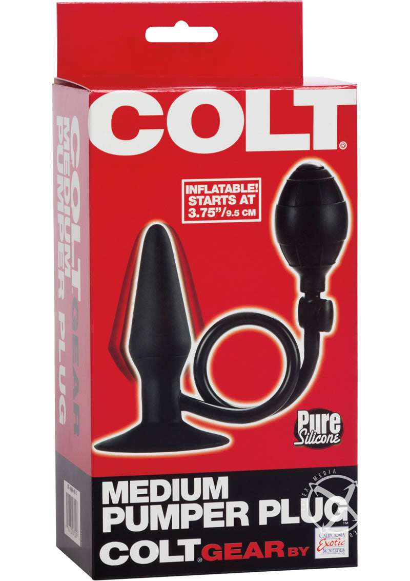 COLT Medium Pumper Inflatable Silicone Butt Plug