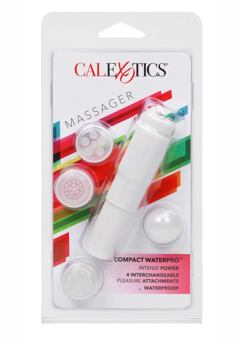 CalExotics Compact Personal Travel Massager with Interchangeable Heads