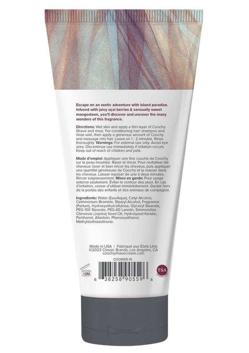 Coochy Island Paradise Shave Cream Sampler Tube