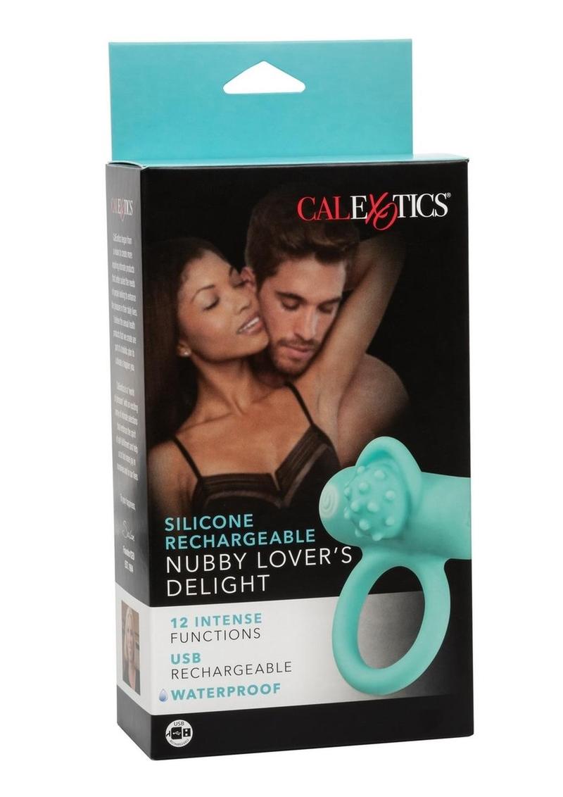 CalExotics Silicone Rechargeable Nubby Lover’s Delight