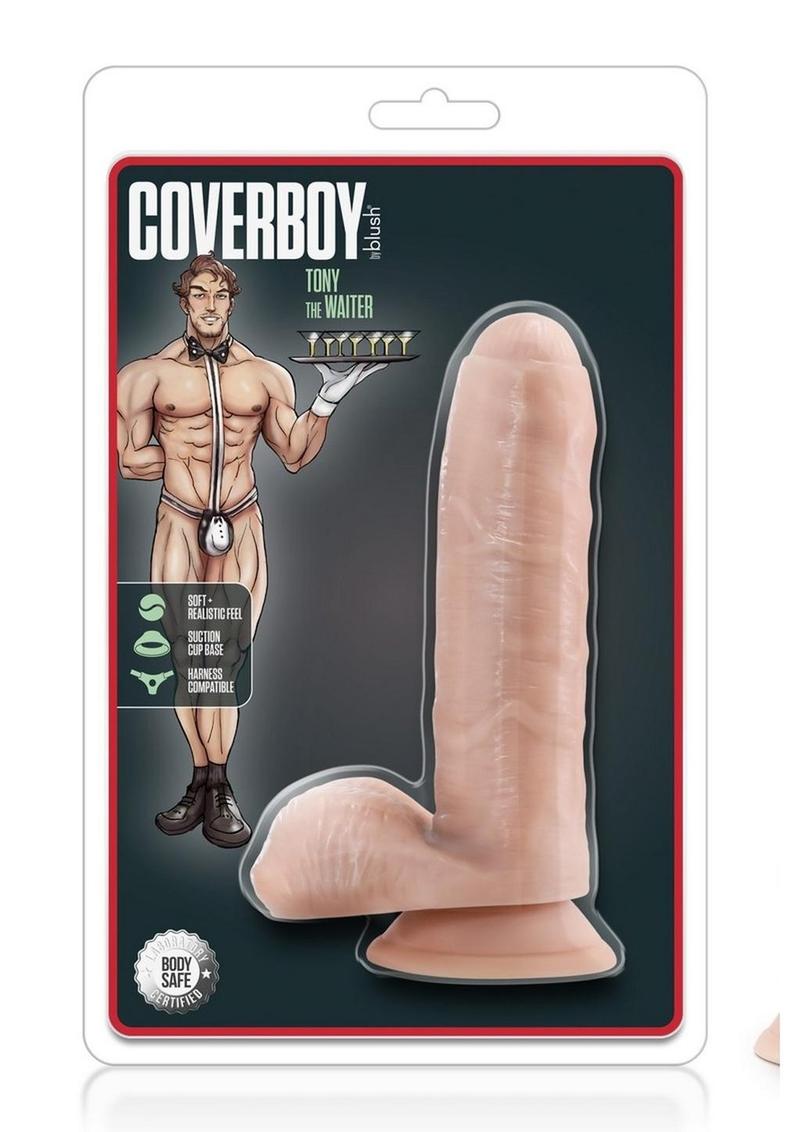 Coverboy Tony The Waiter Dildo with Balls
