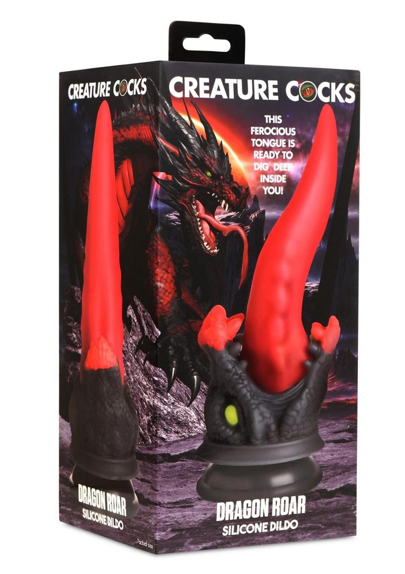 Creature Cock Dragon Roar Realistic Texture And Silicone Dildo