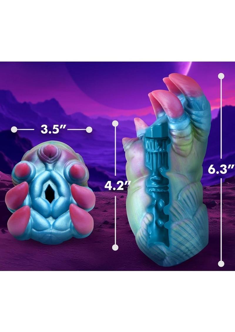 Ursa Silicone Pussy Stroker Multi-color Alien Toy For Pleasure