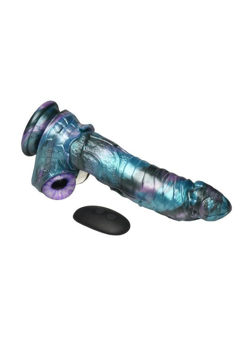 Creature Cocks Astro Thrust Vibrating Silicone Dildo