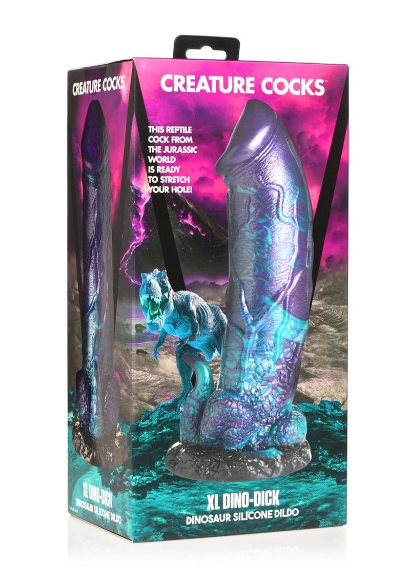 Creature Cocks XL Dino Dick Dinosaur Silicone Dildo