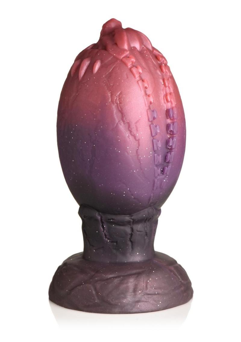 Creature Cocks Dragon Hatch Silicone Egg Multicolor Large Size