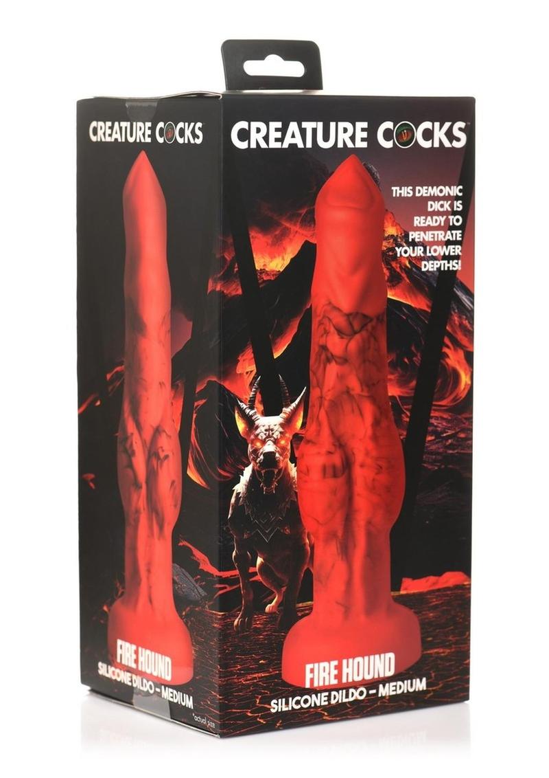 Creature Cocks Fire Hound Silicone Ideal Dildo