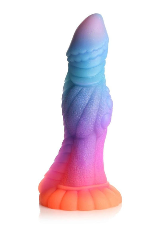 Galactic Cock Alien Creature Glow in the Dark Silicone Dildo