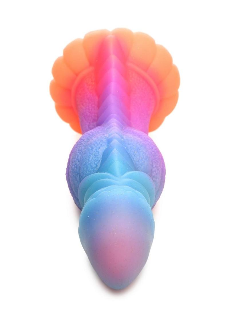 Galactic Cock Alien Creature Glow in the Dark Silicone Dildo