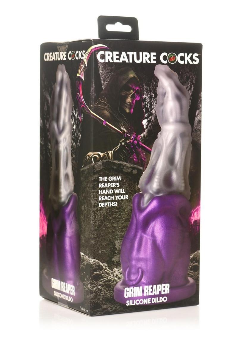 Creature Cocks Grim Reaper Hand Design Silicone Dildo