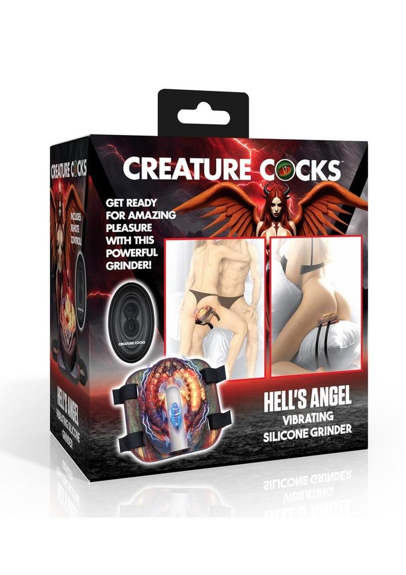 Creature Cocks Hell's Angel Vibrating Silicone Grinder