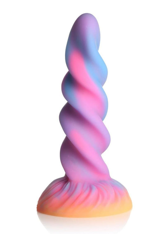Moon Rider Glow In The Dark Unicorn Silicone Dildo