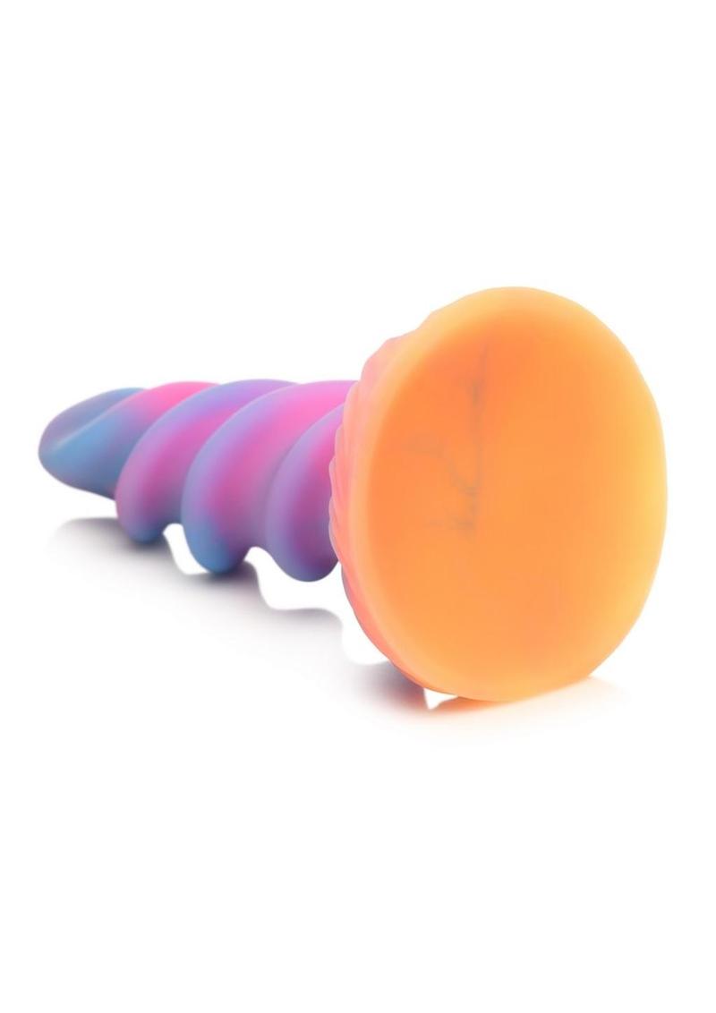 Moon Rider Glow In The Dark Unicorn Silicone Dildo