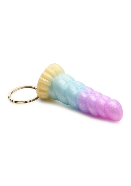 Creature Cocks Mystique Unicorn Fantasy Keychain