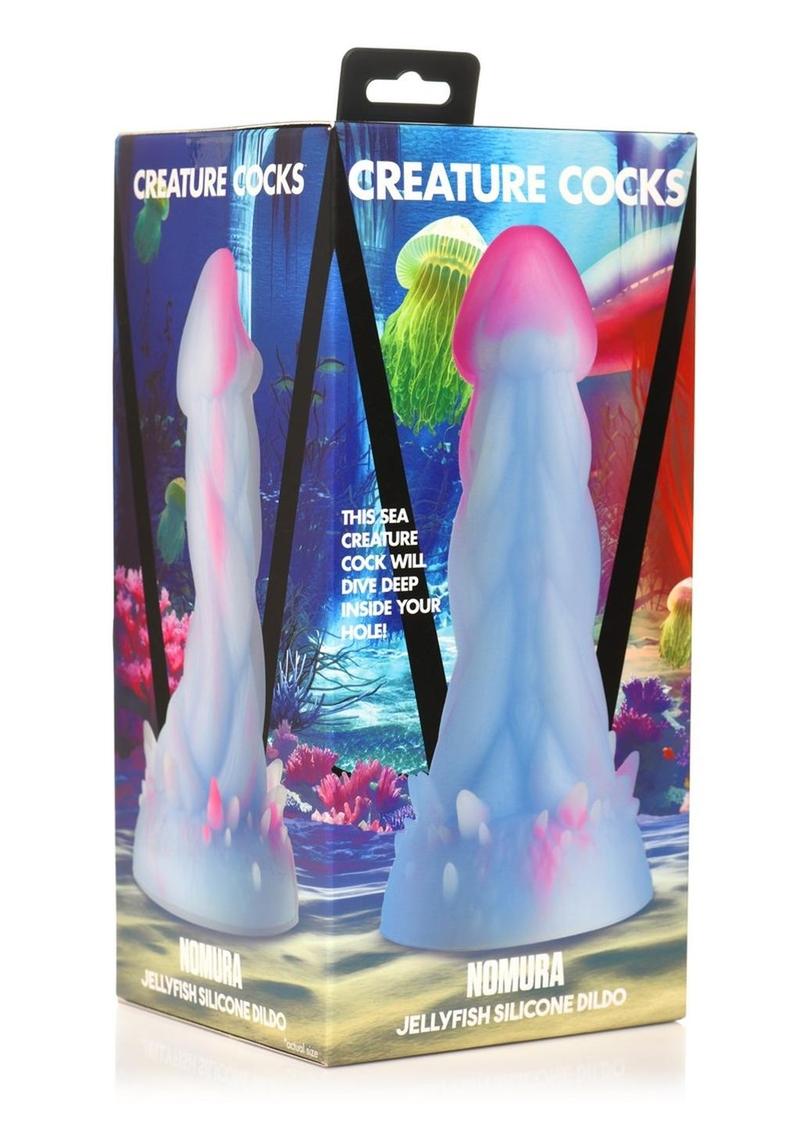 Nomura Jellyfish Silicone Pink Sea Creature Design Dildo