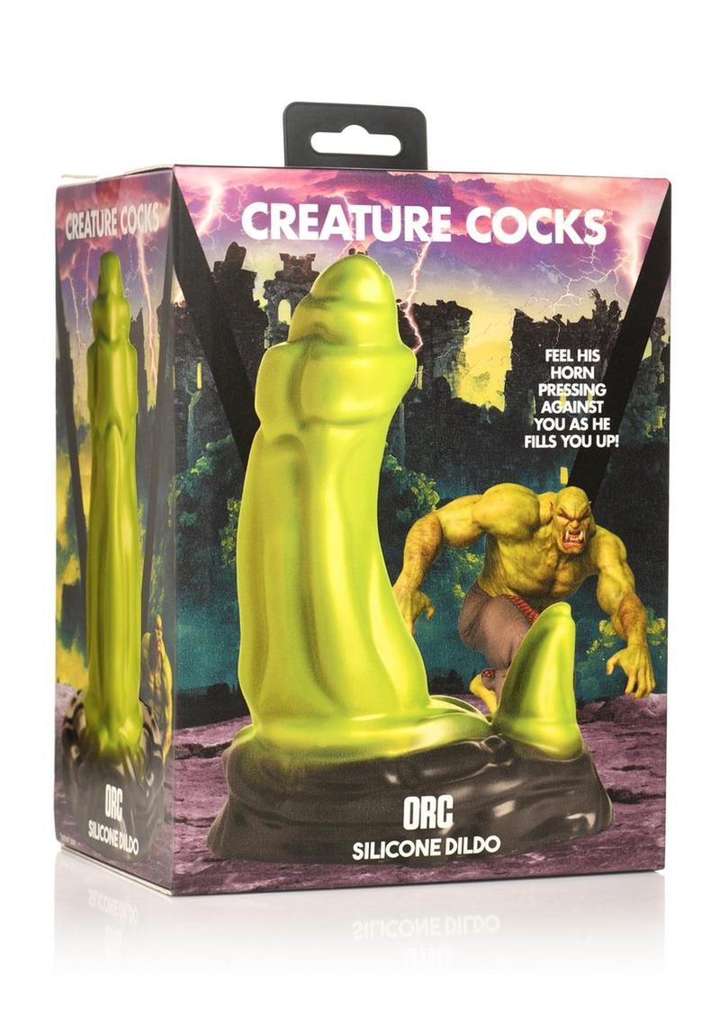 Creature Cocks Orc With Comfortable Use Silicone Dildo