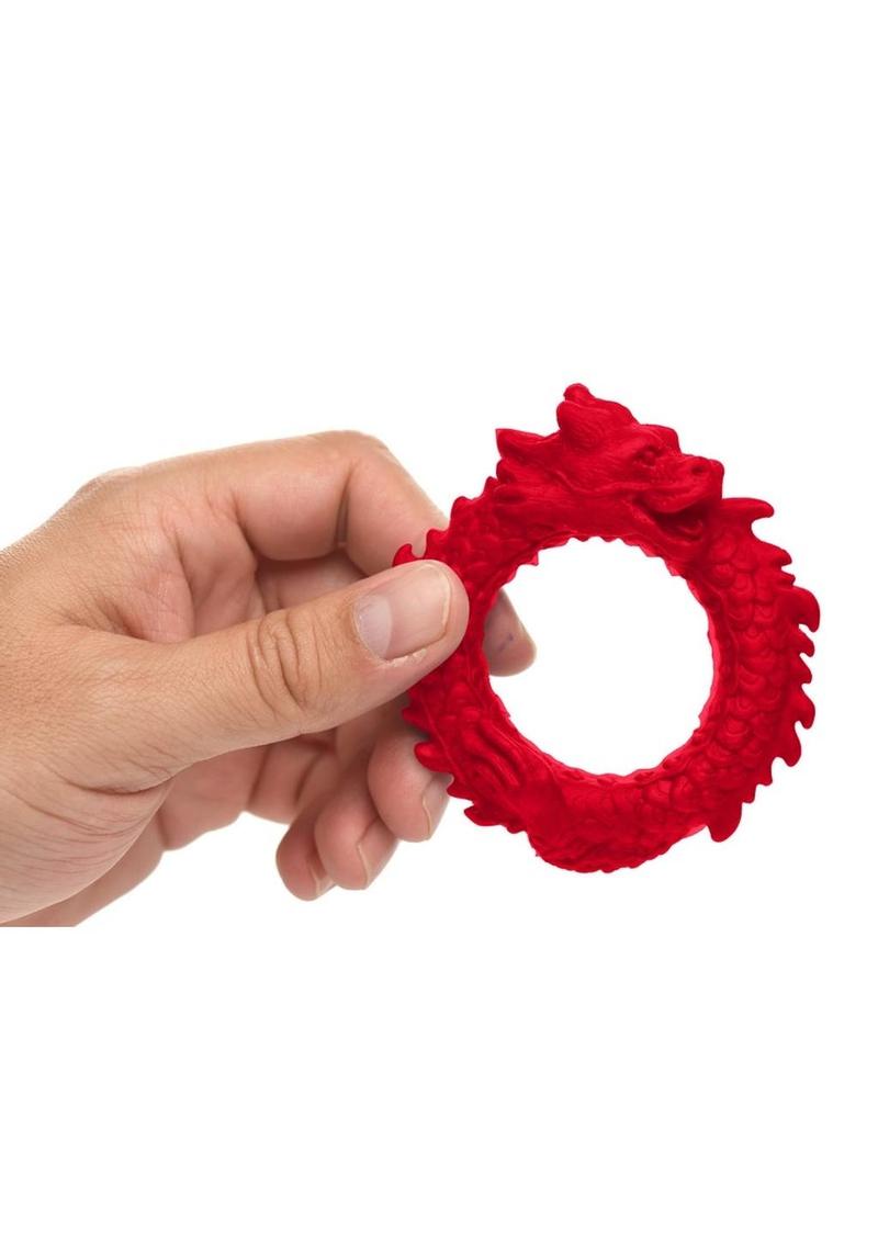Rise Of The Dragon Silicone Ring Creature Cocks