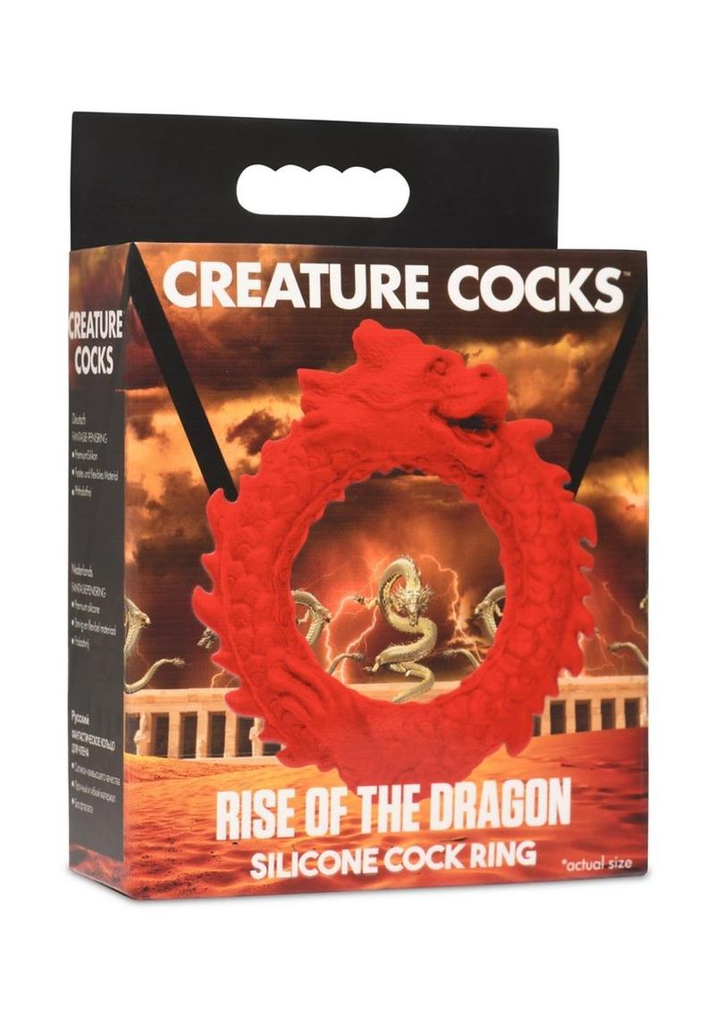 Rise Of The Dragon Silicone Ring Creature Cocks