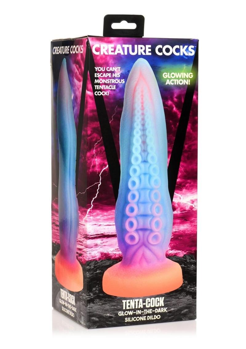 Creature Cocks Tenta-Cock Glow-in-the-Dark Dildo