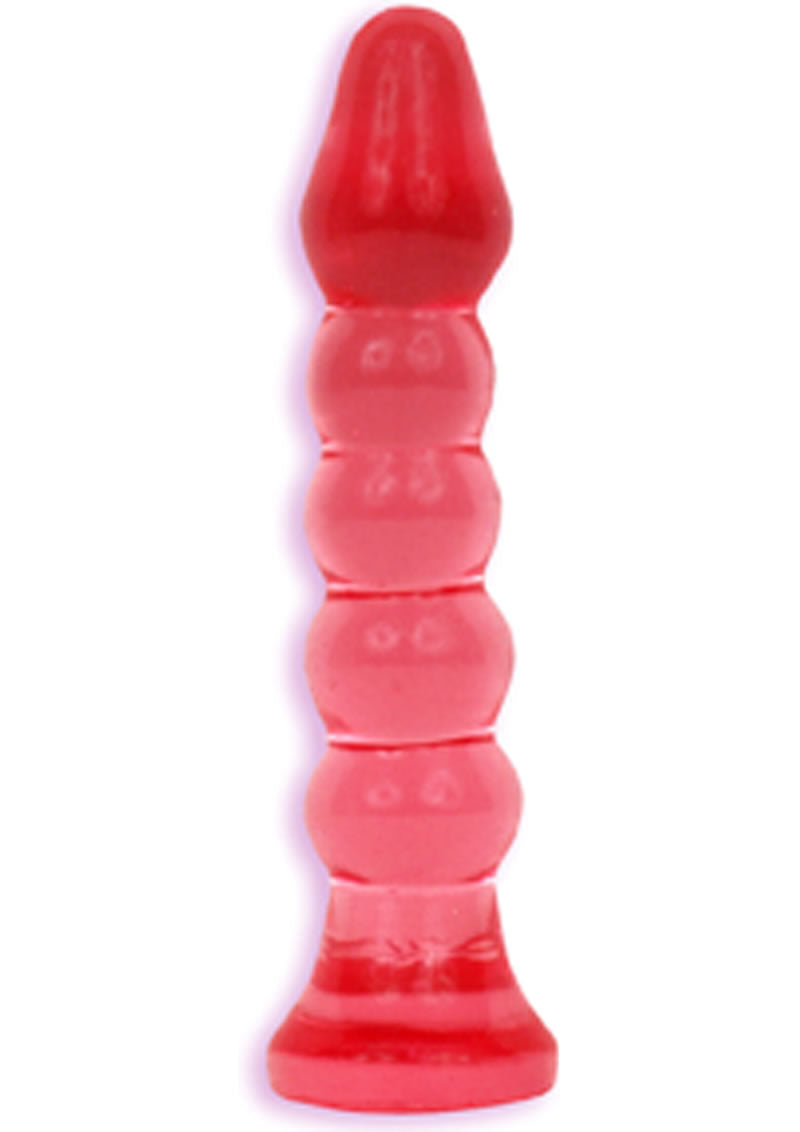 Crystal Jellies Anal Plug Soft Textured Silicone