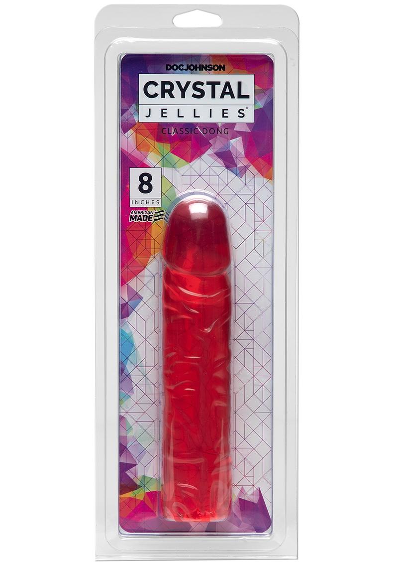 Doc Johnson Crystal Jellies Classic Dong