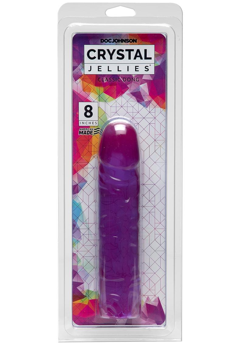Doc Johnson Crystal Jellies Classic Dong