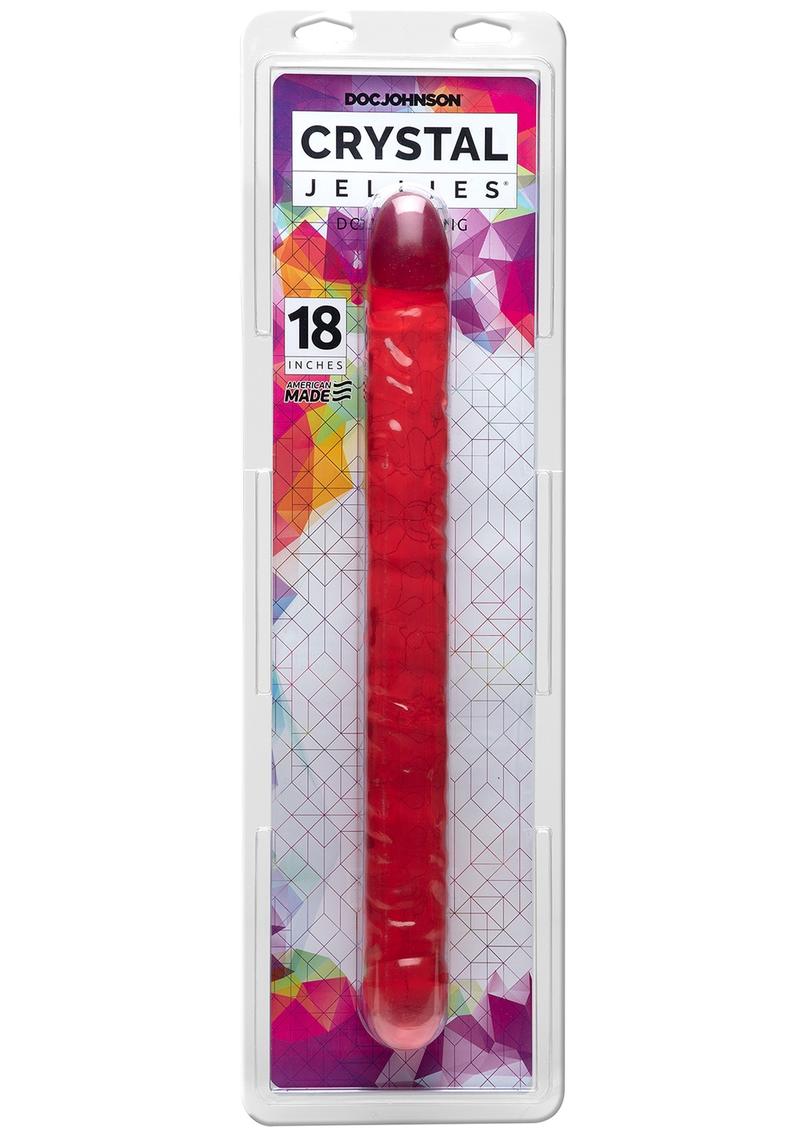 Doc Johnson Crystal Jellies Double Dildo