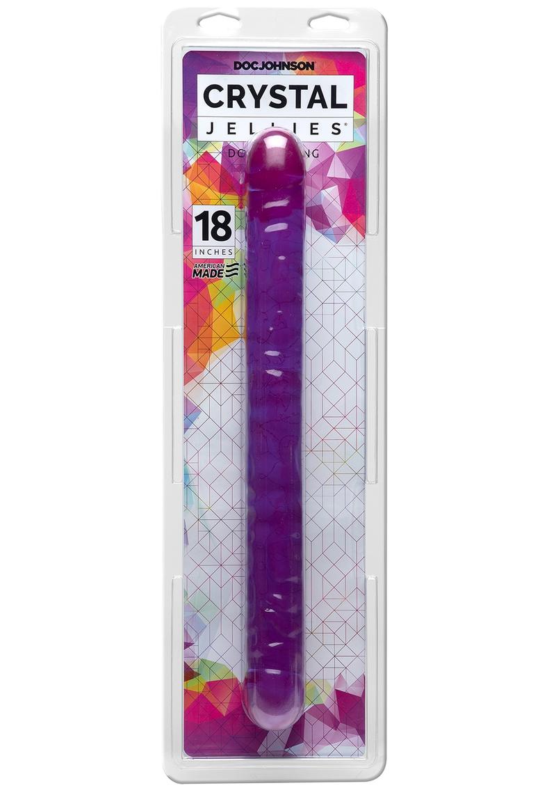 Doc Johnson Crystal Jellies Double Dildo