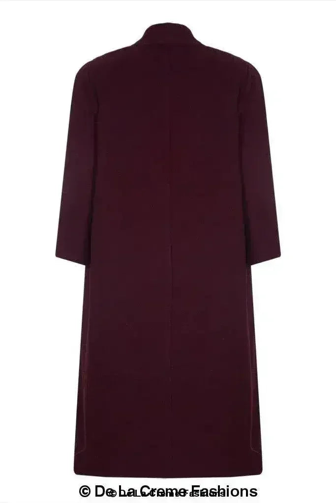 Plus Size Wool Cashmere Coat - Curve Inclusive | Femstylo