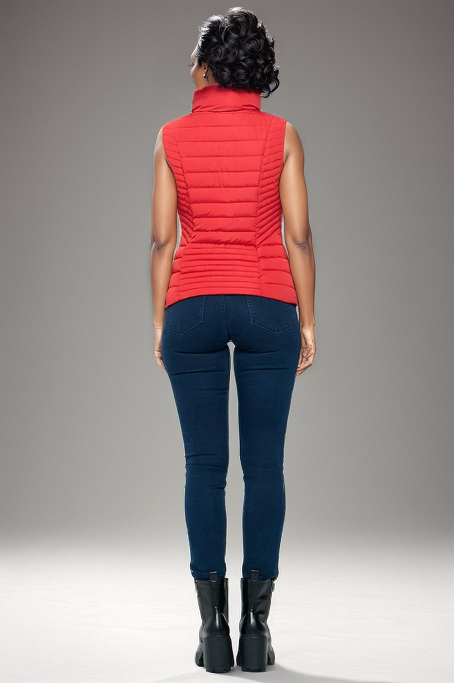 PuffTech Vest - Women's High Collar Quilted Vest